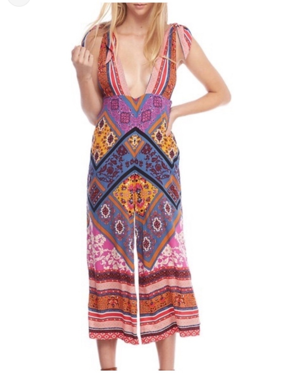 Free People boho romper size 2